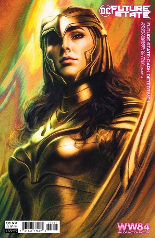 Future State: Dark Detective #1 Wonder Woman 84 Card Stock Variant Cover