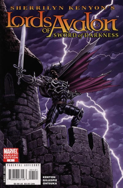 Lords of Avalon Sword of Darkness #1 Variant Cover